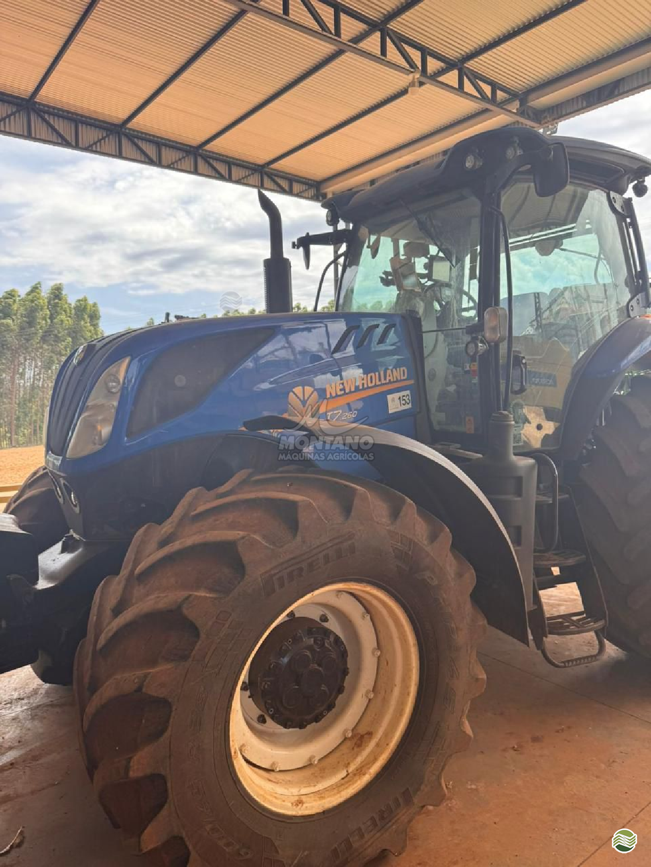 TRATOR NEW HOLLAND NEW T7 260 Tração 4x4 Montano Máquinas Agrícolas LAGOA VERMELHA RIO GRANDE DO SUL RS